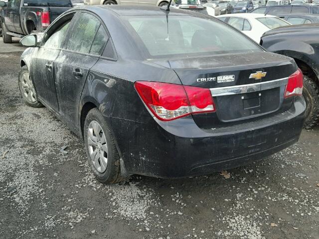 1G1PA5SG8E7122163 - 2014 CHEVROLET CRUZE LS BLACK photo 3