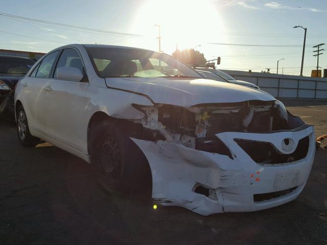 4T4BE46K79R077272 - 2009 TOYOTA CAMRY BASE WHITE photo 1