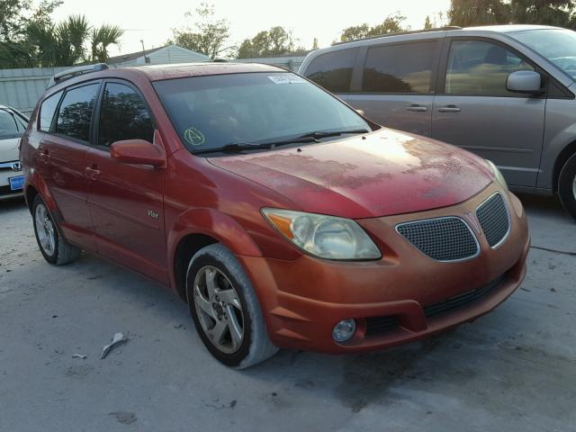 5Y2SL63815Z467838 - 2005 PONTIAC VIBE RED photo 1