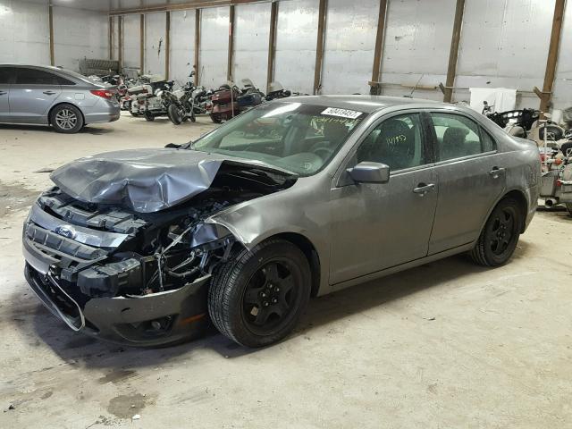 3FAHP0HAXAR312622 - 2010 FORD FUSION SE GRAY photo 9