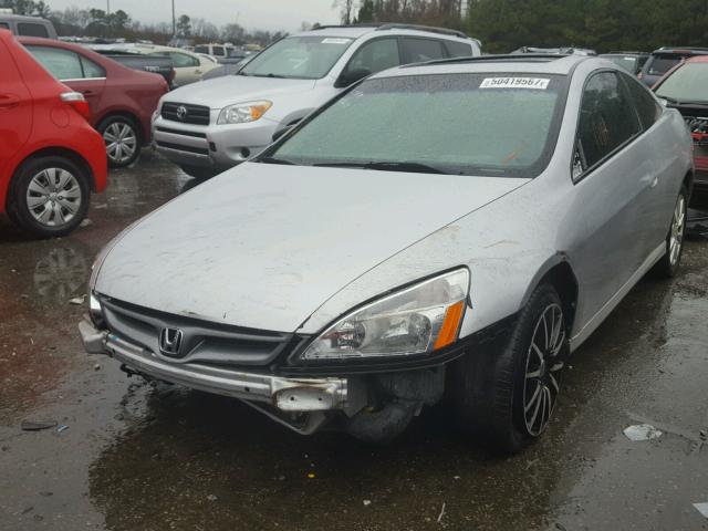 1HGCM82686A008403 - 2006 HONDA ACCORD EX SILVER photo 2