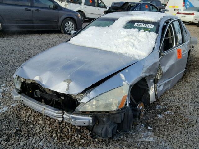 1HGCM66844A033182 - 2004 HONDA ACCORD EX SILVER photo 2