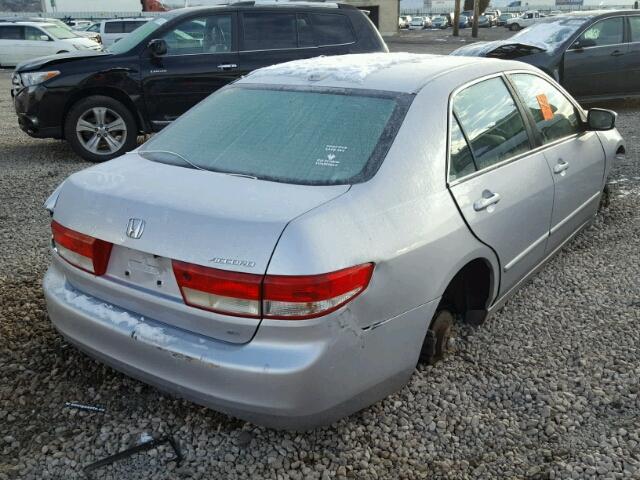 1HGCM66844A033182 - 2004 HONDA ACCORD EX SILVER photo 4