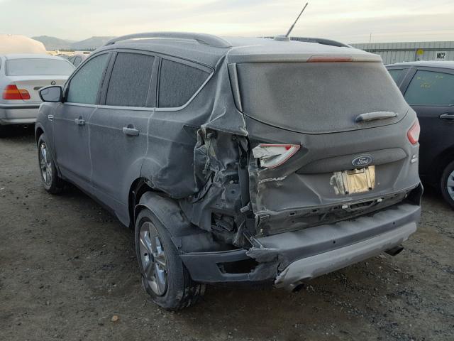 1FMCU9G95GUC62993 - 2016 FORD ESCAPE SE GRAY photo 3