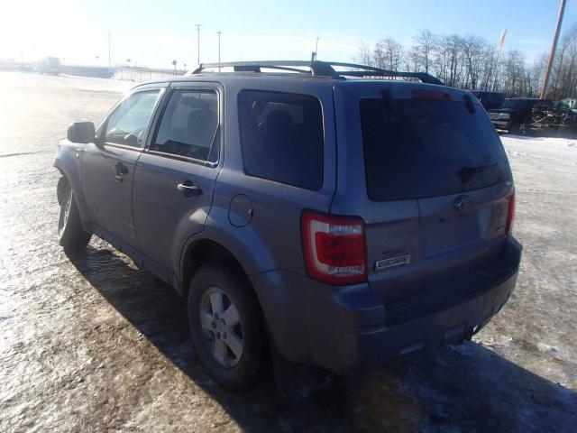 1FMCU93118KD82514 - 2008 FORD ESCAPE XLT GRAY photo 3