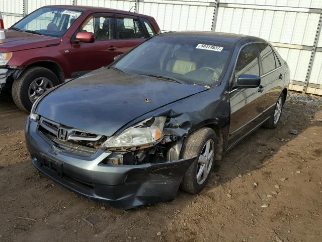 1HGCM56764A088220 - 2004 HONDA ACCORD EX GREEN photo 2