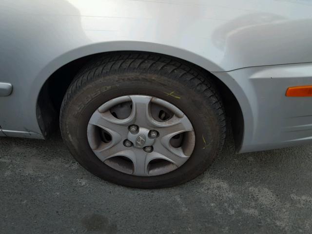 KMHCG45C23U476617 - 2003 HYUNDAI ACCENT GL SILVER photo 9