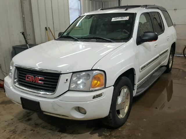 1GKET12S546199975 - 2004 GMC ENVOY XUV WHITE photo 2