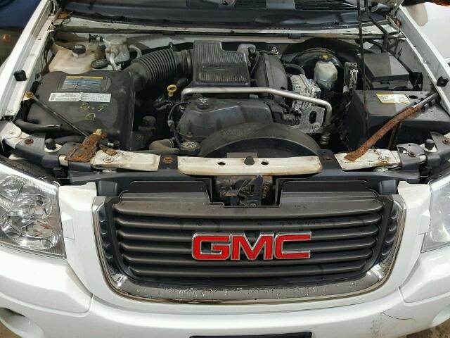 1GKET12S546199975 - 2004 GMC ENVOY XUV WHITE photo 7