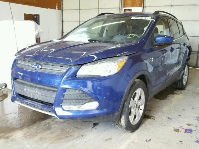 1FMCU9GX9FUC81852 - 2015 FORD ESCAPE SE BLUE photo 2