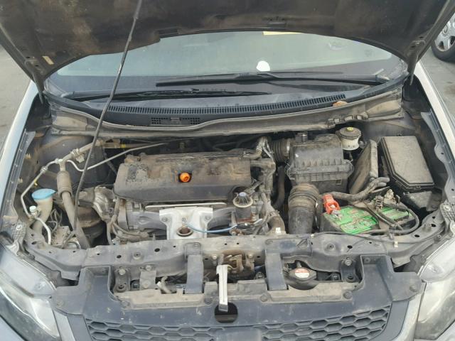 2HGFG3B89CH546761 - 2012 HONDA CIVIC EX GRAY photo 7