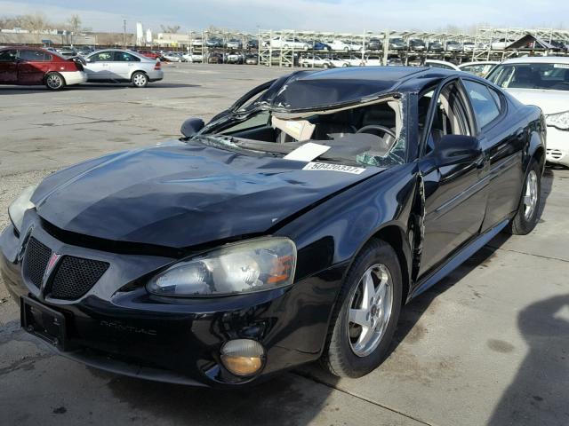 2G2WS522241315588 - 2004 PONTIAC GRAND PRIX BLACK photo 2