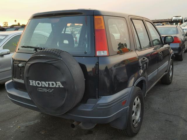 JHLRD2846YC009975 - 2000 HONDA CR-V LX BLACK photo 4