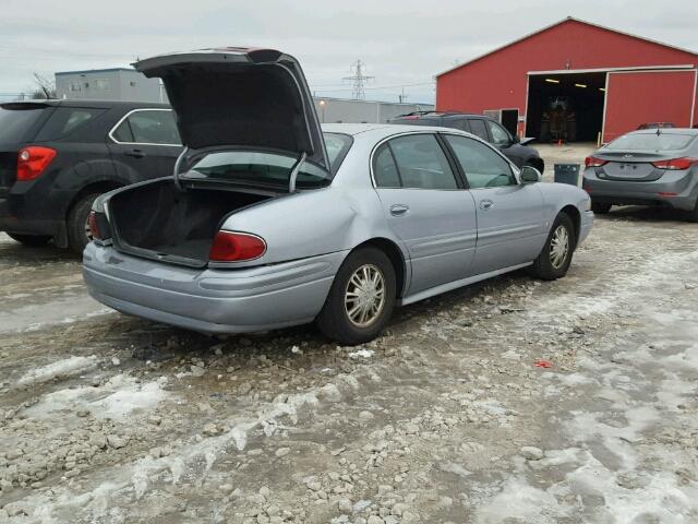 1G4HP52K75U189722 - 2005 BUICK LESABRE CU BLUE photo 4