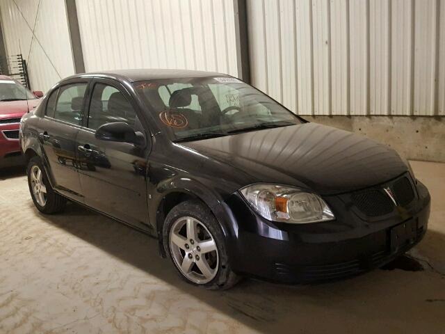 1G2AS55H597252278 - 2009 PONTIAC G5 SE BLACK photo 1