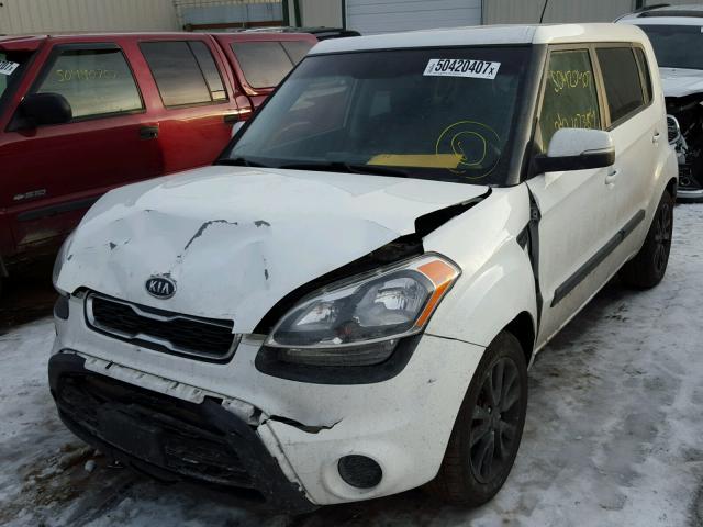 KNDJT2A60C7377899 - 2012 KIA SOUL + WHITE photo 2