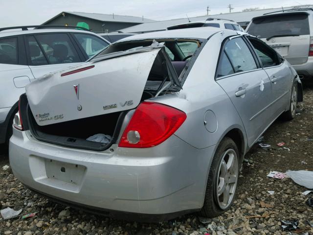 1G2ZJ57K994249920 - 2009 PONTIAC G6 SILVER photo 4