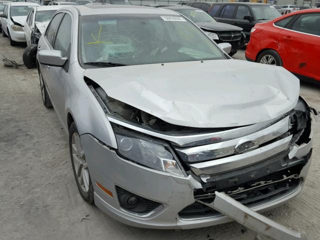 3FAHP0JA2BR318488 - 2011 FORD FUSION SEL SILVER photo 9