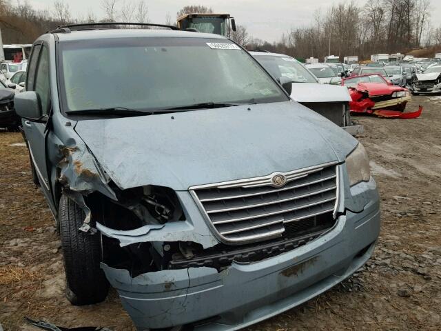 2A8HR54189R661229 - 2009 CHRYSLER TOWN & COU BLUE photo 1