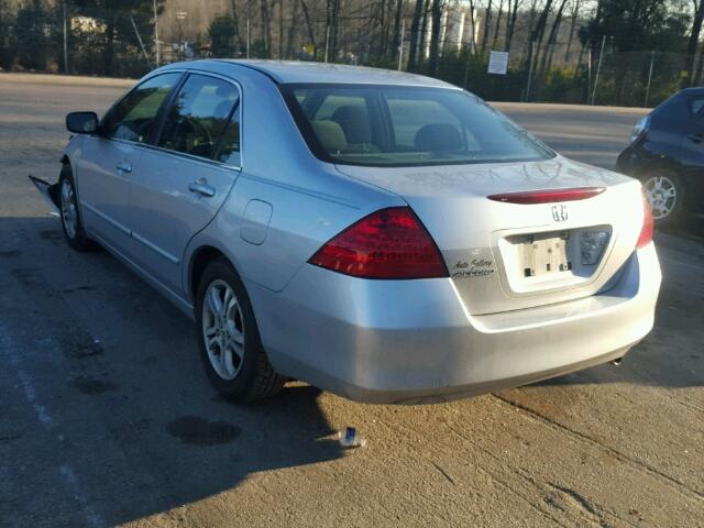 1HGCM56316A169643 - 2006 HONDA ACCORD SE SILVER photo 3