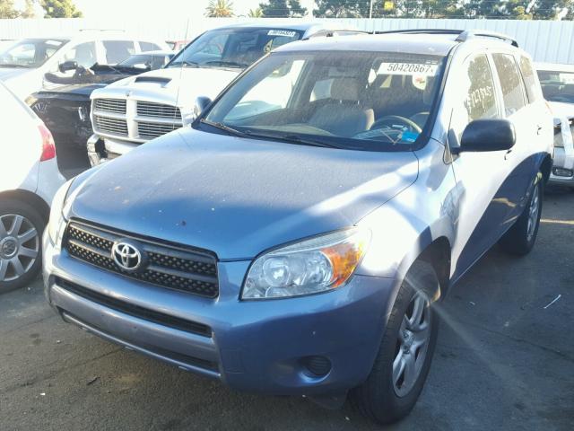 JTMZD33V576029442 - 2007 TOYOTA RAV4 BLUE photo 2