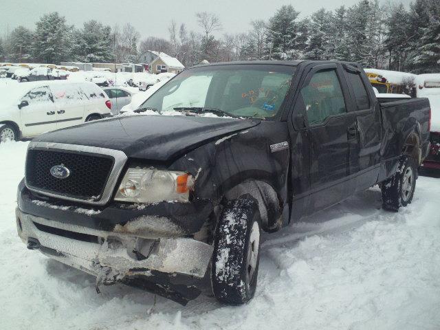 1FTPX14537FB61939 - 2007 FORD F150 BLACK photo 2