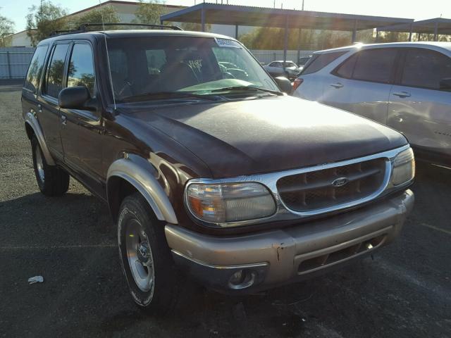 1FMDU64E3YZA96403 - 2000 FORD EXPLORER E BURGUNDY photo 1