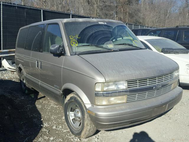 1GNDM19W91B116006 - 2001 CHEVROLET ASTRO BROWN photo 1