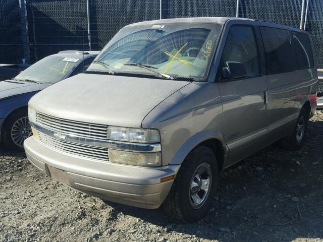 1GNDM19W91B116006 - 2001 CHEVROLET ASTRO BROWN photo 2