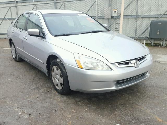 1HGCM56465L002982 - 2005 HONDA ACCORD LX SILVER photo 1