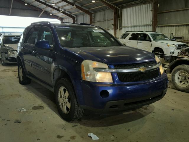 2CNDL63F376006481 - 2007 CHEVROLET EQUINOX LT BLUE photo 1