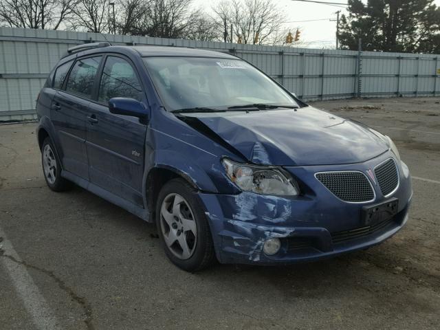 5Y2SL658X6Z426641 - 2006 PONTIAC VIBE BLUE photo 1