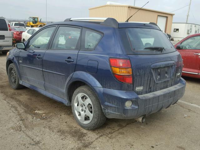 5Y2SL658X6Z426641 - 2006 PONTIAC VIBE BLUE photo 3