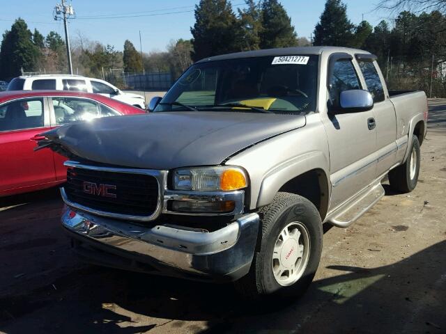 1GTEK19T7YE115549 - 2000 GMC NEW SIERRA TAN photo 2