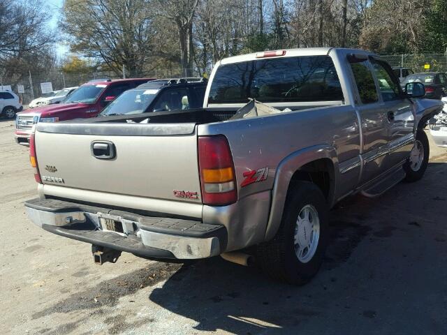 1GTEK19T7YE115549 - 2000 GMC NEW SIERRA TAN photo 4