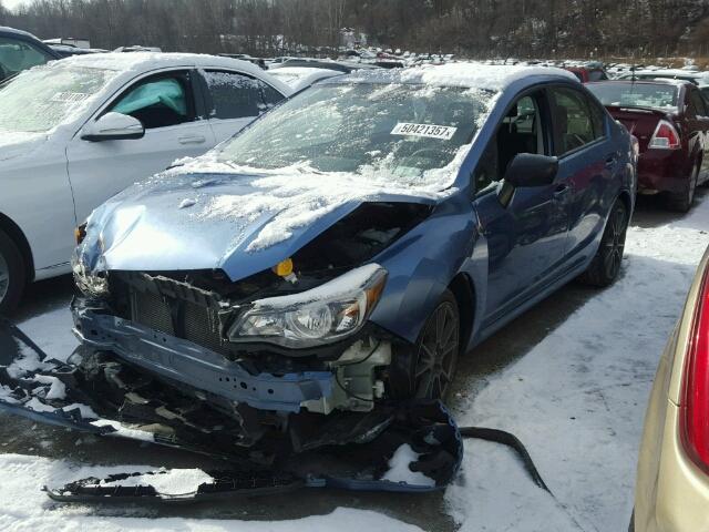 JF1GJAA67FH015227 - 2015 SUBARU IMPREZA BA BLUE photo 2