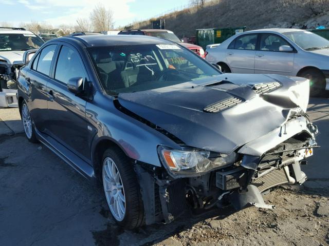 JA3AW86V78U048912 - 2008 MITSUBISHI LANCER EVO CHARCOAL photo 1