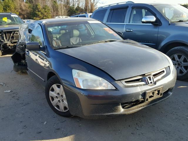 1HGCM56374A111372 - 2004 HONDA ACCORD LX BLUE photo 1