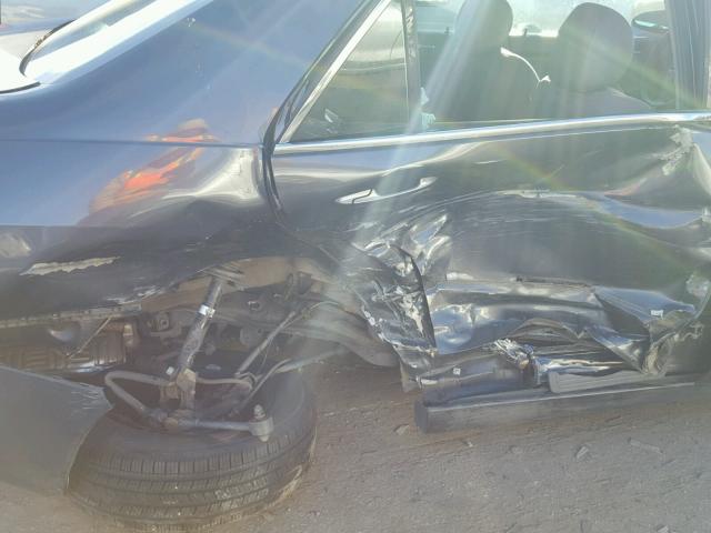 1HGCM56374A111372 - 2004 HONDA ACCORD LX BLUE photo 9