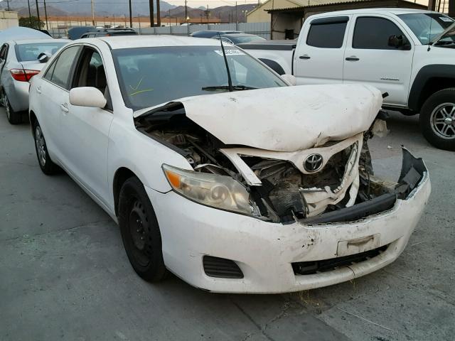 4T1BF3EK7AU526571 - 2010 TOYOTA CAMRY BASE WHITE photo 1