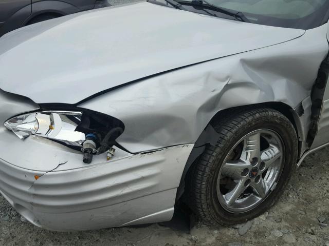 1G2NF52F22C294901 - 2002 PONTIAC GRAND AM S 银色 照片 9