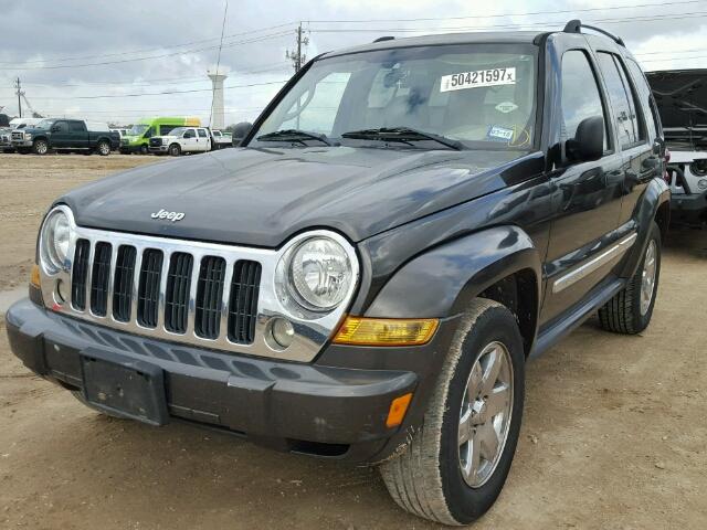 1J4GK58K65W604081 - 2005 JEEP LIBERTY LI BROWN photo 2