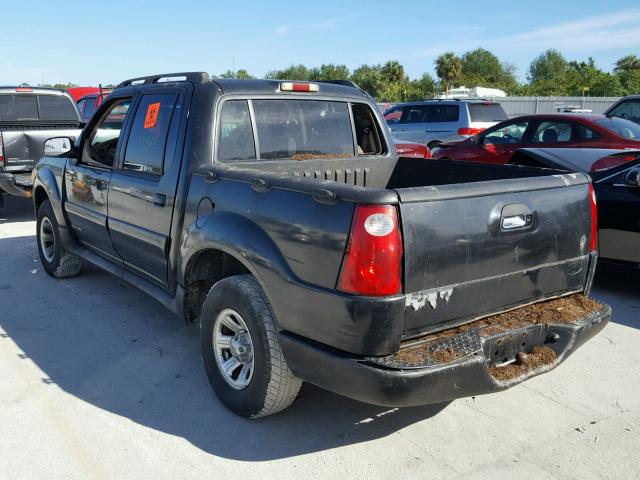 1FMZU67E41UA18135 - 2001 FORD EXPLORER S BLACK photo 3