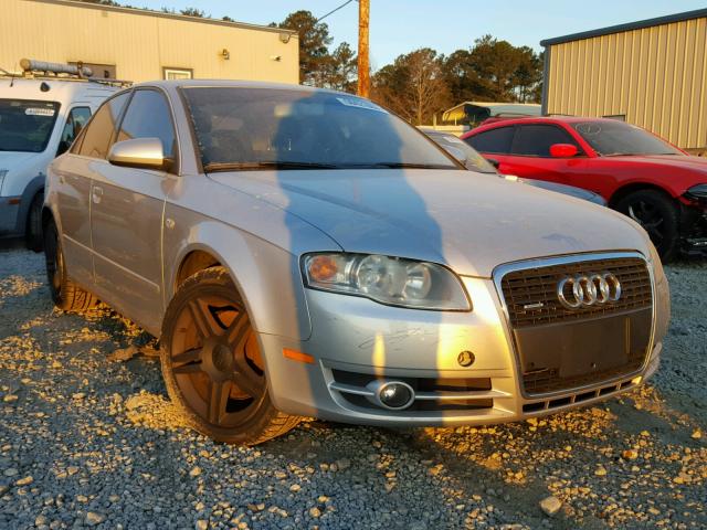 WAUDF78E56A138867 - 2006 AUDI A4 2.0T QU SILVER photo 1