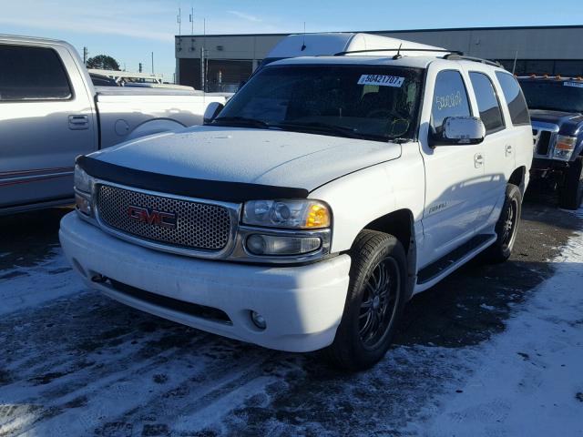 1GKEK63U83J143833 - 2003 GMC YUKON DENA WHITE photo 2