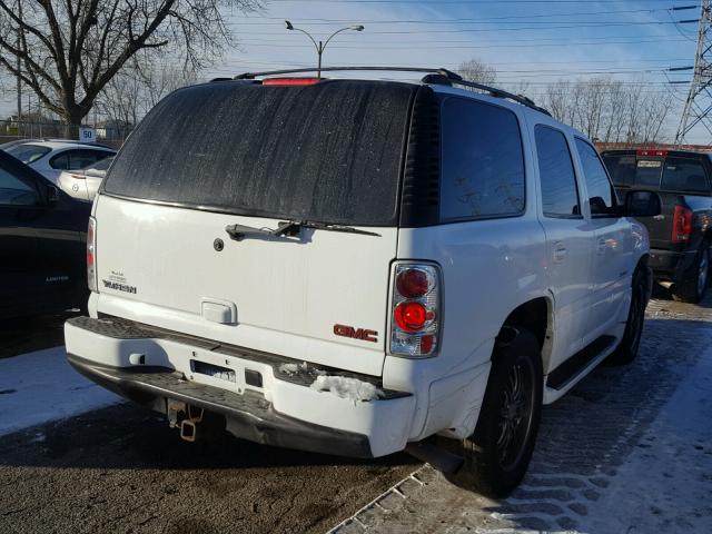 1GKEK63U83J143833 - 2003 GMC YUKON DENA WHITE photo 4