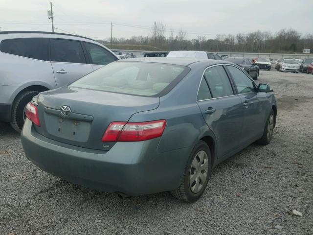 4T1BE46K89U908031 - 2009 TOYOTA CAMRY BASE GREEN photo 4