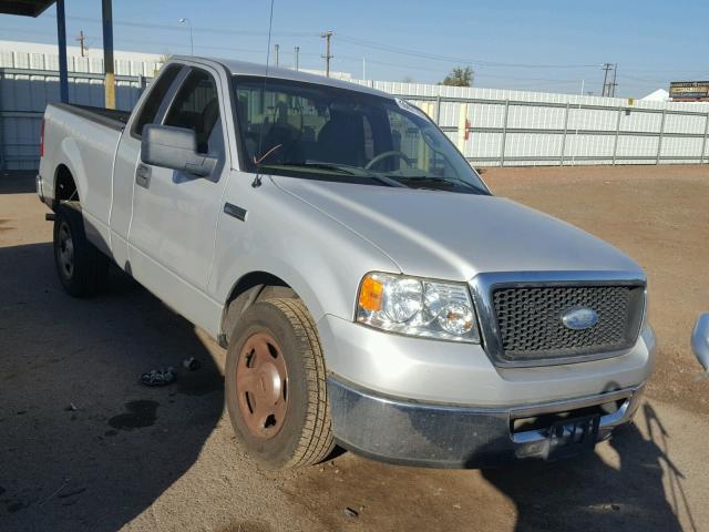 1FTRF12277NA85314 - 2007 FORD F150 SILVER photo 1