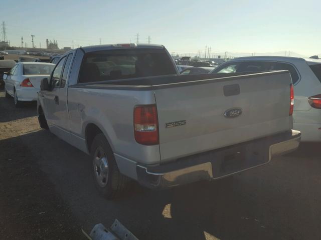 1FTRF12277NA85314 - 2007 FORD F150 SILVER photo 3