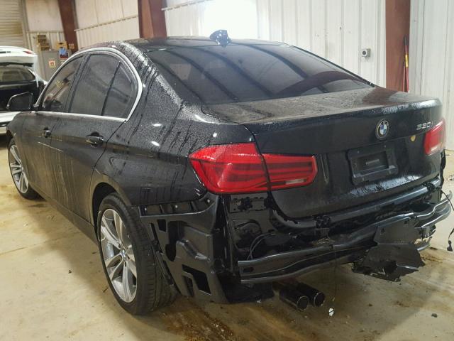 WBA8B9G38HNU55157 - 2017 BMW 330 I BLACK photo 3